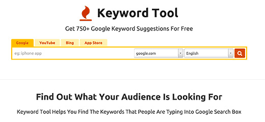 keyword-tool
